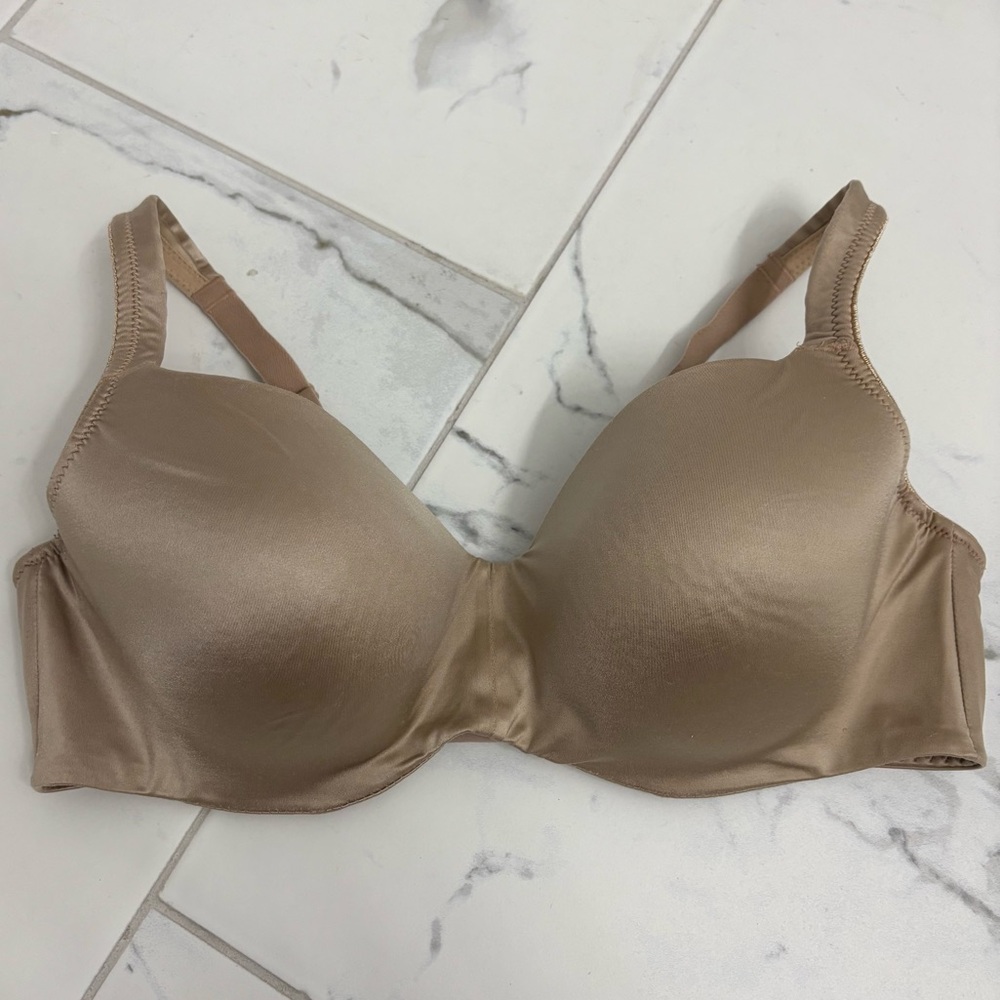 Soma Stunning Support Smooth Balconette Bra 36D Nude Neutral Tan